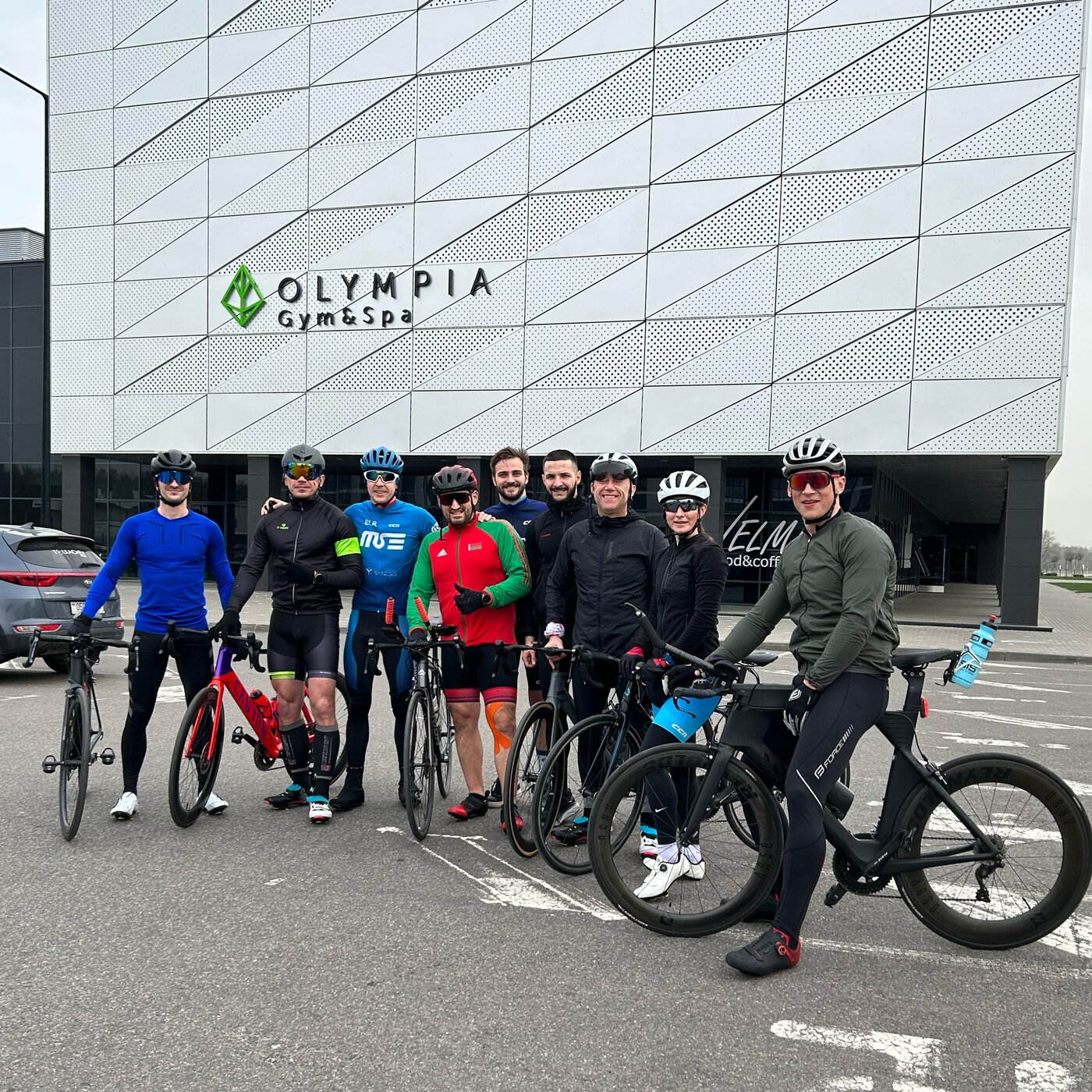 Групповой заезд Tristyle у Olympia Gym&Spa